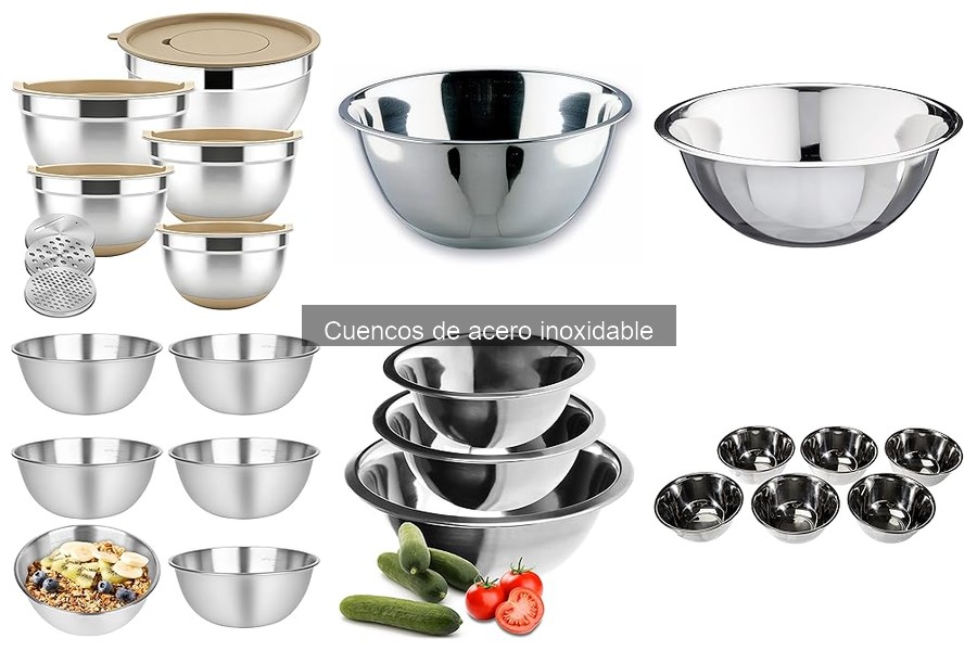 Todo sobre cuencos de acero inoxidable en tu cocina