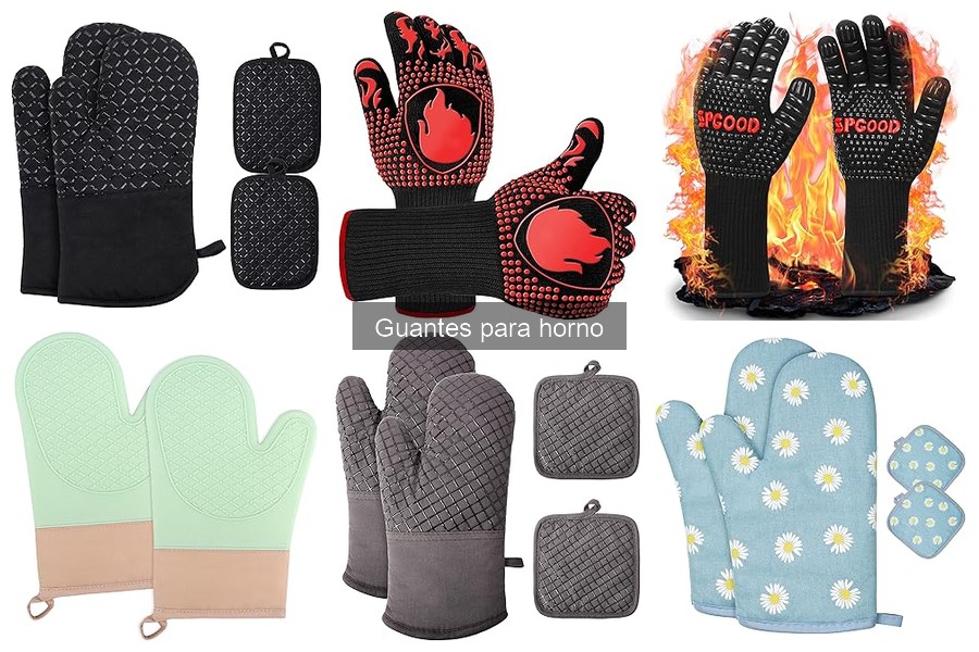 Usos Creativos de Guantes para Horno en la Cocina