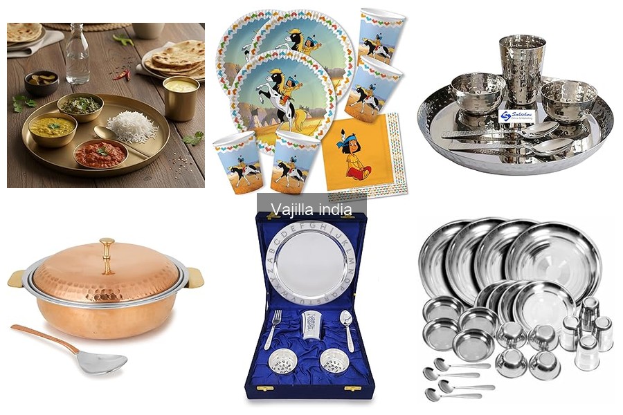 Utensilios esenciales de vajilla india para tu cocina