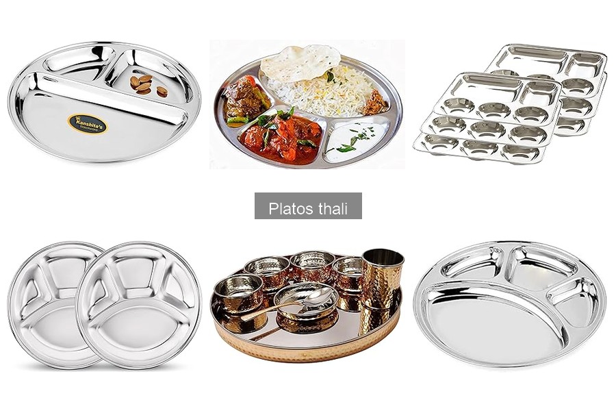Utensilios Esenciales para Preparar un Plato Thali en Casa