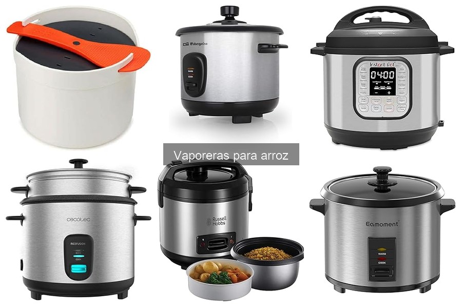 Vaporeras para arroz vs. arroceras: ¿cuál es la mejor opción?