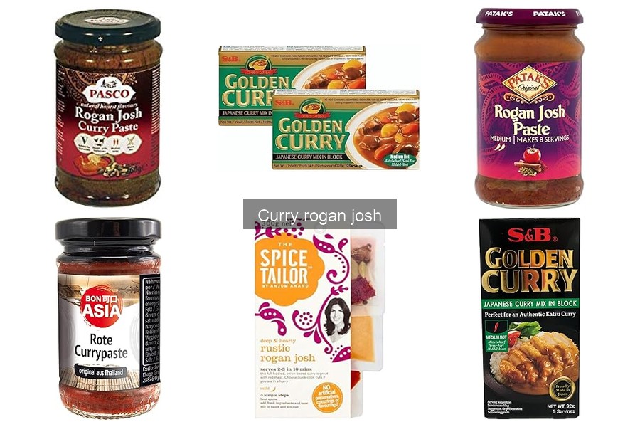 Variantes del curry rogan josh: recetas y adaptaciones