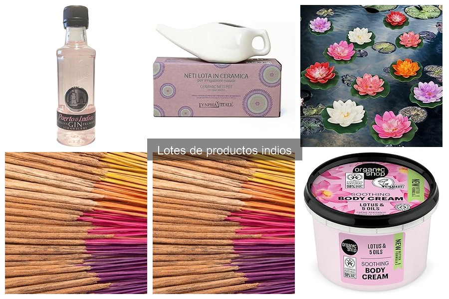 Ventajas de Comprar Lotes de Productos Indios en Casa