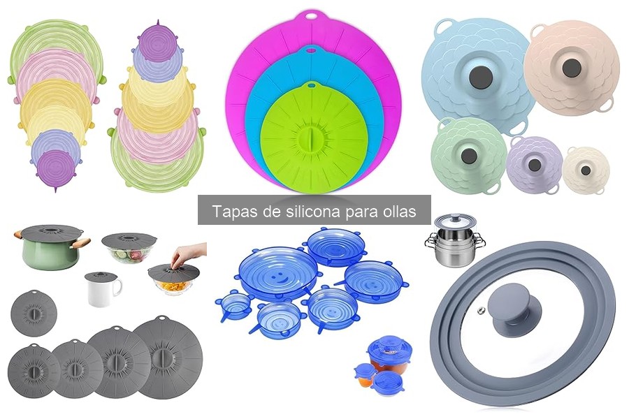 Ventajas de las tapas de silicona frente a metal y vidrio