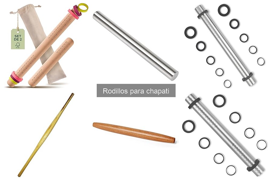 Ventajas de los rodillos antiadherentes para chapati