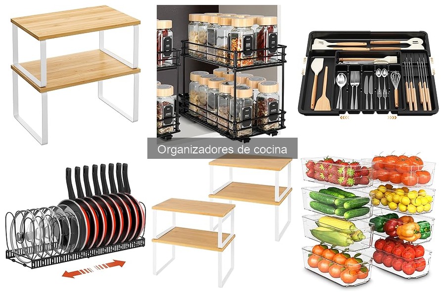 Ventajas de Usar Organizadores de Cocina en tu Hogar