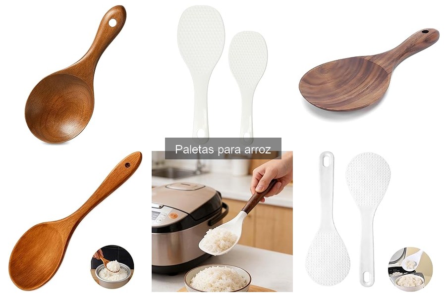 Ventajas de usar paletas para arroz en la cocina