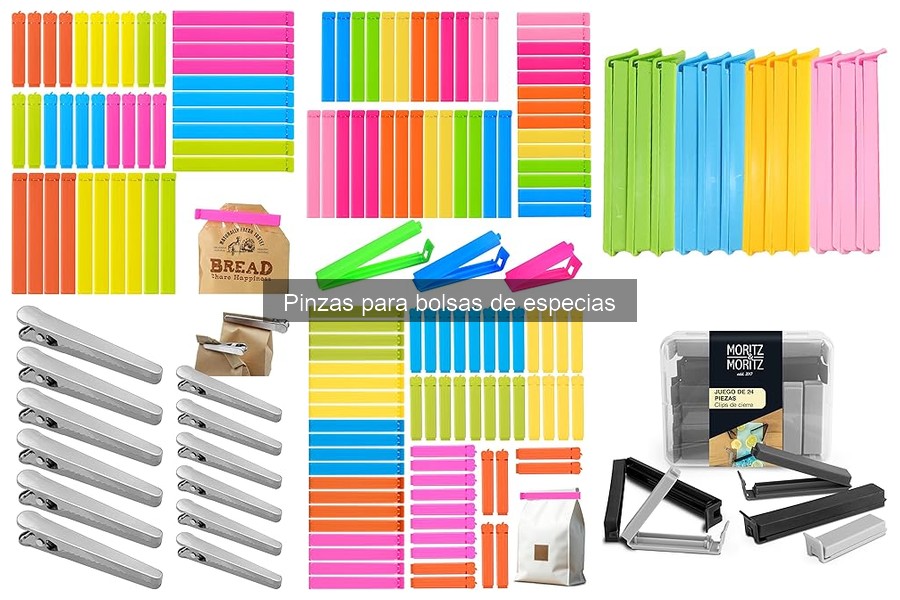 Ventajas de usar pinzas para bolsas de especias en casa