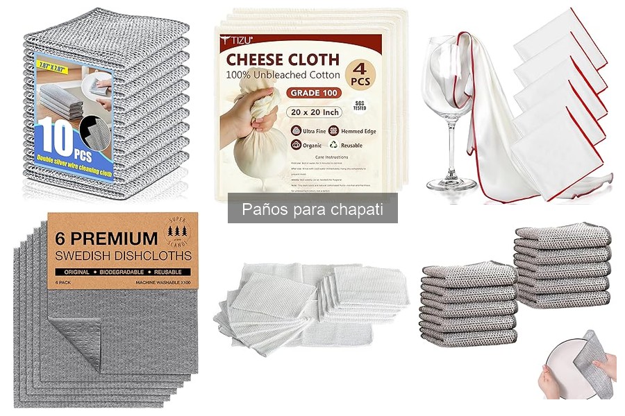 Ventajas de usar un paño para chapati en la cocina