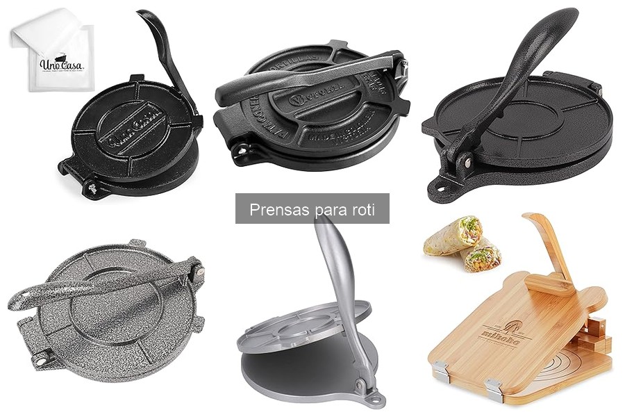 Ventajas de usar una prensa para roti en casa