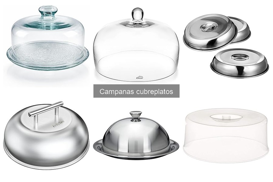 Ventajas y desventajas de las campanas cubreplatos
