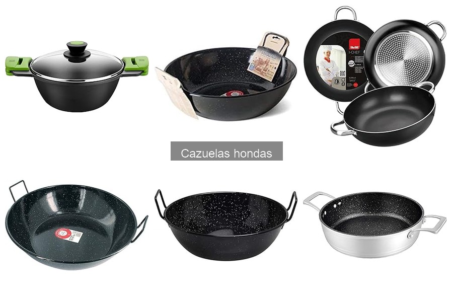 Ventajas y desventajas de las cazuelas hondas en cocina