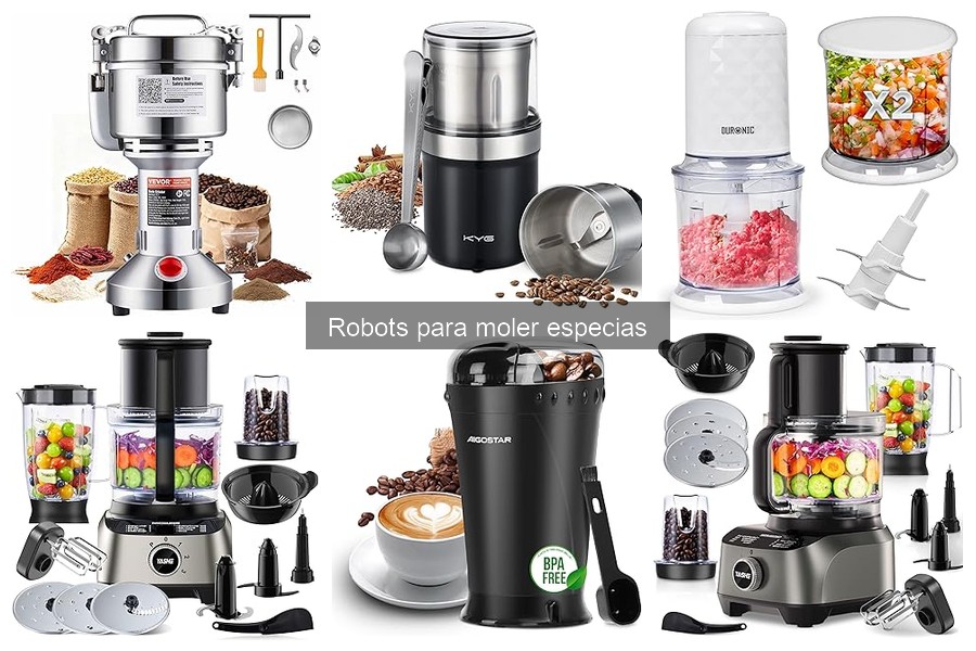 Ventajas y desventajas de un robot para moler especias
