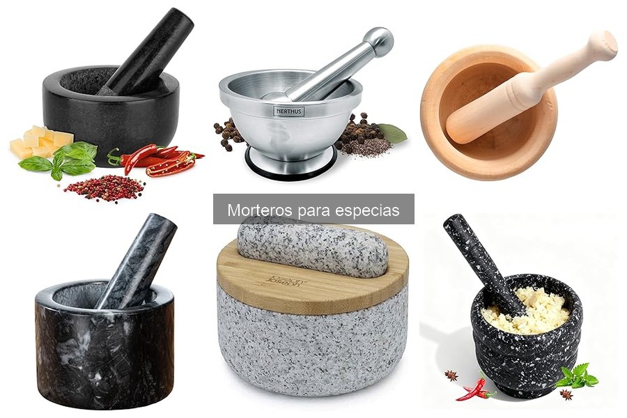 Ventajas y desventajas de usar morteros para especias