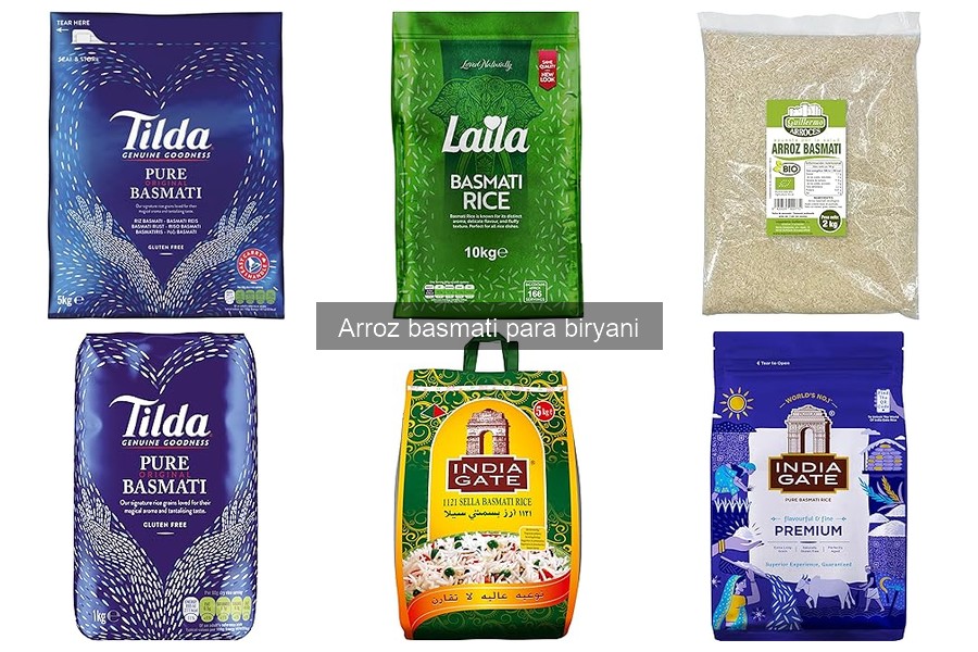 Ventajas y desventajas del arroz basmati para biryani